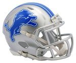 Detroit Lions Mini Football Helmet Riddell Speed - NFL Mini Helm