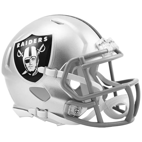 Las Vegas Raiders Mini Football Helmet Riddell Speed - NFL Mini Helm