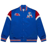 New England Patriots NFL Jacke Heavyweight Satin Jacket Merchandise Mitchell and Ness