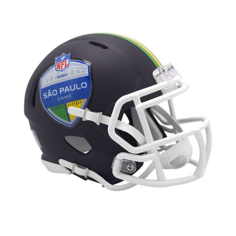 Riddell Speed Mini Football Helm - NFL Sao Paulo GAME 2024