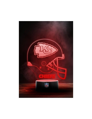 LED-Licht - NFL "Football Helm" - Kansas City Chiefs