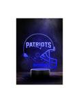 LED-Licht - NFL "Football Helm" - New England Patriots