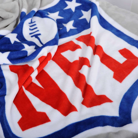 NFL Logo Fleecedecke Kuscheldecke