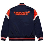 Chicago Bears NFL Jacke Heavyweight Satin Jacket Merchandise Mitchell and Ness