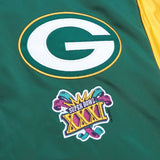 Green Bay Packers NFL Jacke Heavyweight Satin Jacket Merchandise Mitchell and Ness