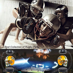 Schwebender Football Helm