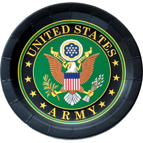 US Army - paper plates