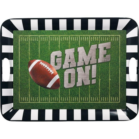 Football - Serving Tray - Game on!