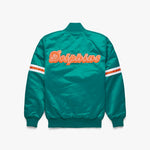 HOMAGE x Starter Satin Jacket - NFL - Miami Dolphins