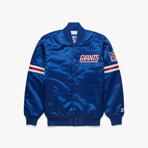 HOMAGE x Starter Satin Jacket - NFL - New York Giants