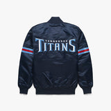 HOMAGE x Starter Satin Jacket - NFL - Tennessee Titans