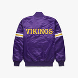 HOMAGE x Starter Satin Jacket - NFL - Minnesota Vikings