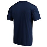 Fanatics - Denver Broncos Navy Logo T-Shirt - NFL Shop - AMERICAN FOOTBALL-KING