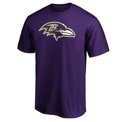 Fanatics - Baltimore Ravens Purple Logo T-Shirt - NFL Shop - AMERICAN FOOTBALL-KING