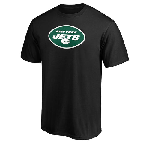 Fanatics - New York Jets Black Logo T-Shirt - NFL Shop - AMERICAN FOOTBALL-KING