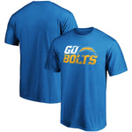 Fanatics - Los Angeles Chargers Blue Logo T-Shirt - NFL Shop - AMERICAN FOOTBALL-KING
