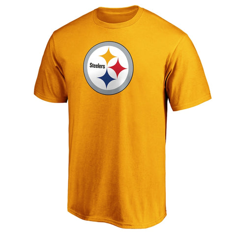 Fanatics - Pittsburgh Steelers Golden Logo T-Shirt - NFL Shop - AMERICAN FOOTBALL-KING