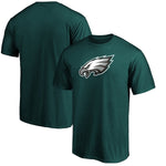 Fanatics - Philadelphia Eagles Green Midnight Logo T-Shirt - NFL Shop - AMERICAN FOOTBALL-KING