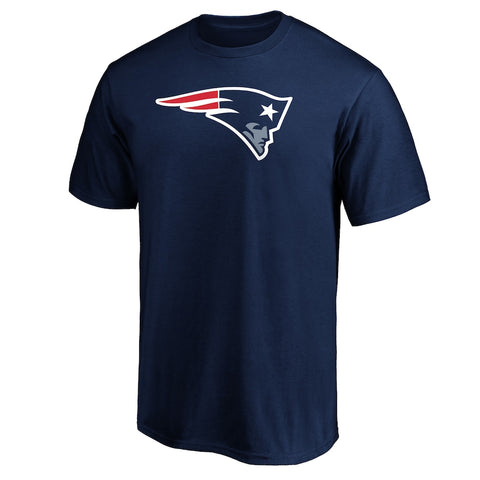 Fanatics - New England Patriots Black Logo T-Shirt - NFL Shop - AMERICAN FOOTBALL-KING
