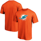 Fanatics - Miami Dolphins Orange Logo T-Shirt - NFL Shop - AMERICAN FOOTBALL-KING