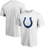 Fanatics - Indianapolis Colts White Logo T-Shirt - NFL Shop - AMERICAN FOOTBALL-KING