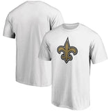 Fanatics - New Orleans Saints White Logo T-Shirt - NFL Shop - AMERICAN FOOTBALL-KING