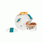 Wincraft - NFL Snack Helmet - Miami Dolphins - NFL Shop - AMERICAN FOOTBALL-KING