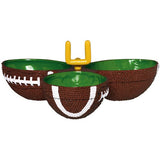 Combination snack bowl - football - superbowl decoration