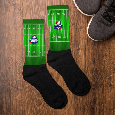 Football socks "Gridiron" - black