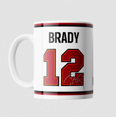 Tom Brady - Emoji Jumbo-Tasse