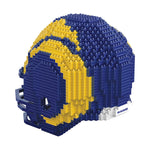 Forever Collectibles - Los Angeles Rams - FOCO BRXLZ NFL Helm Bausatz - NFL Shop - AMERICAN FOOTBALL-KING