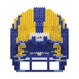 Forever Collectibles - Los Angeles Rams - FOCO BRXLZ NFL Helm Bausatz - NFL Shop - AMERICAN FOOTBALL-KING