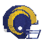 Forever Collectibles - Los Angeles Rams - FOCO BRXLZ NFL Helm Bausatz - NFL Shop - AMERICAN FOOTBALL-KING