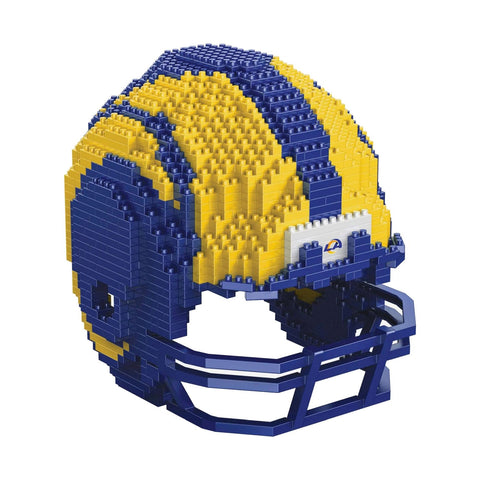Forever Collectibles - Los Angeles Rams - FOCO BRXLZ NFL Helm Bausatz - NFL Shop - AMERICAN FOOTBALL-KING