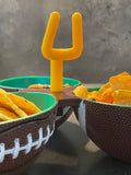 Kombi-Snackschale - Football - Superbowl Deko