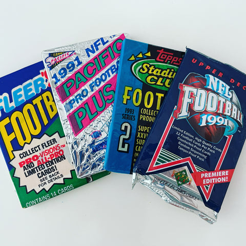 NFL Trading Cards - Mystery Pack (Retro)