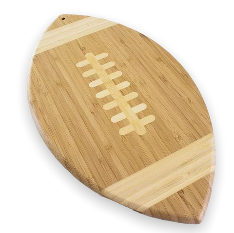 Bamboo American Football cutting board