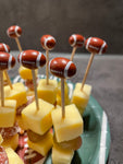 Fingerfood Spiesse - American Football Party Deko (30 Stück) - 9cm