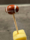 Finger food skewers - American Football party decoration (30 pieces) - 9cm