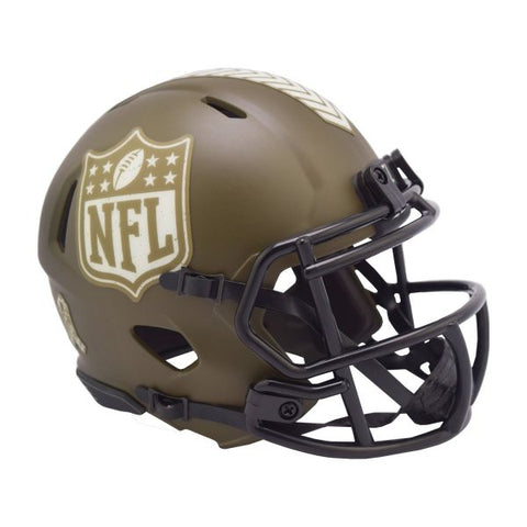 NFL Mini-Helmet - Salute to Service - Limited Edition