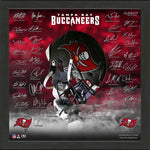 The Highland Mint - Signature Helmet 2021 - Bilderrahmen - Tampa Bay Buccaneers - NFL Shop - AMERICAN FOOTBALL-KING