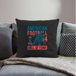 Football Sofa-Kissen - Geschenkidee - black