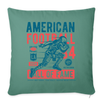 Football Sofa-Kissen - Geschenkidee - cypress green