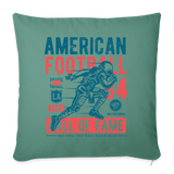 Football Sofa-Kissen - Geschenkidee - cypress green