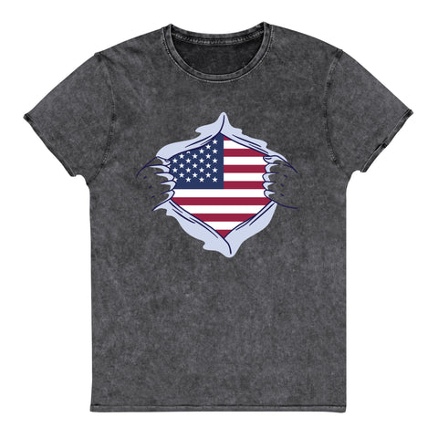 USA - Chest Rip - T-Shirt