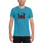 Sofa-Coach - Triblend T-Shirt - Red Block