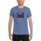 Sofa-Coach - Triblend T-Shirt - Red Block