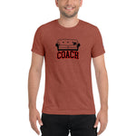 Sofa-Coach - Triblend T-Shirt - Red Block