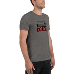 Sofa-Coach - Triblend T-Shirt - Red Block