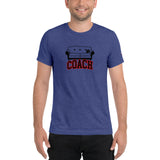 Sofa-Coach - Triblend T-Shirt - Red Block